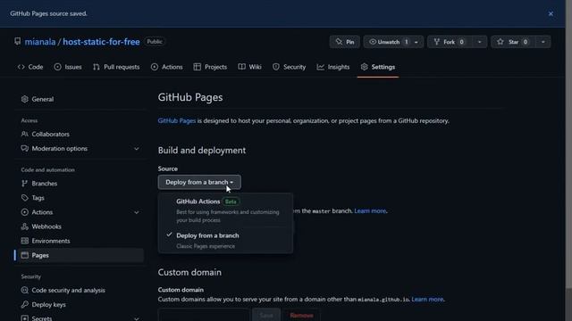 Host your static Website for free with GitHub Pages | LOHA смотреть онлайн