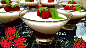 КЛАССИЧЕСКАЯ ПАННА КОТТА С МАЛИНОВЫМ ЖЕЛЕ / Невероятно вкусный итальянский десерт