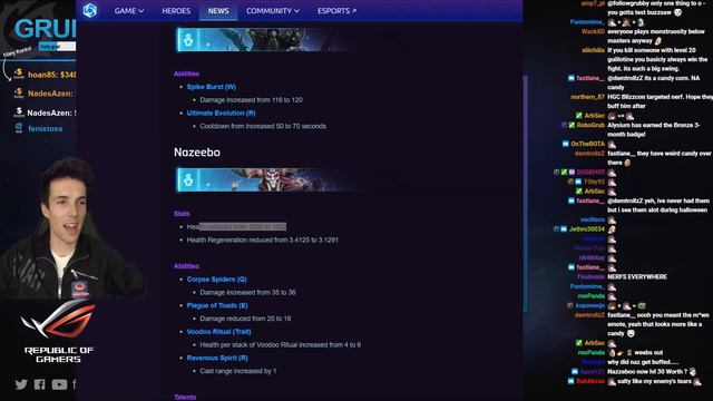 Grubby | Heroes of the Storm | 9-Oct PTR Patch Notes - Zul'jin and Muradin Reworks! and Junkrat смотреть онлайн