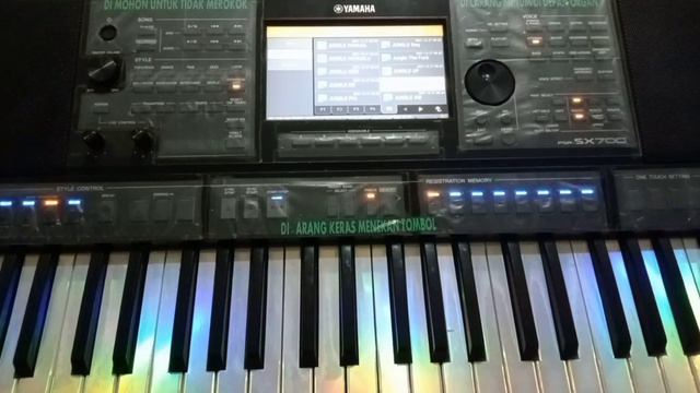 DJ jungle YAMAHA PSR SX 700_DAN STYLE MANUAL MANTUL👍👍👍 смотреть онлайн