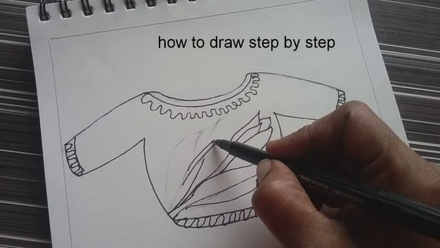 How to draw fabric painting designs, fashion design sketches,draw with me,@howtodrawstepbystep смотреть онлайн