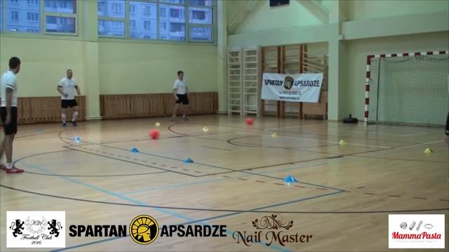 Futsal Master First Touch - Level Easy - Футзал тренировка первого касания и пас
