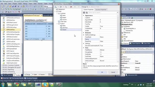 [Devexpress Asp.net] [lqtutorial.com] How to use multi-row Headers and Grid Total смотреть онлайн