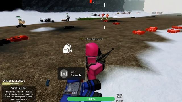 Gameplay De Roblox (SCP: The Red Lake/Squid Guard Operative Gameplay) смотреть онлайн