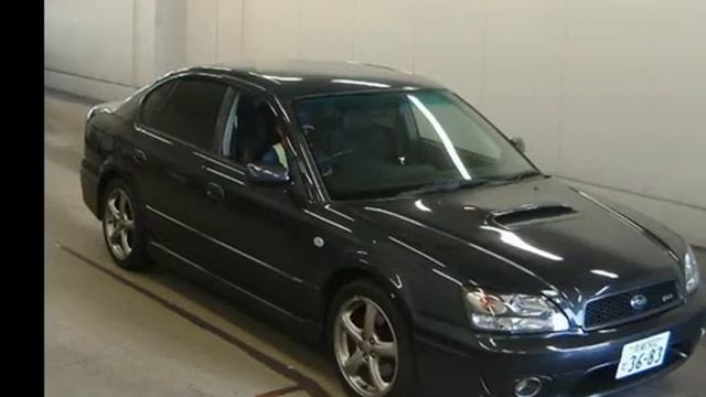 2002 SUBARU LEGACY B4 RSK BE5 - Japanese Used Car For Sale Japan Auction Import смотреть онлайн