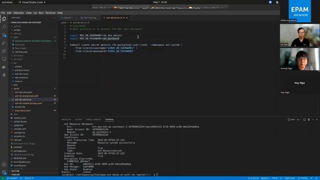 AWS Controllers for Kubernetes (ACK) Hands-on With RDS and KMS смотреть онлайн