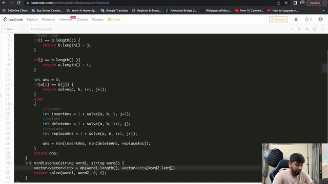 Lecture 137: EDIT Distance || DP on Strings смотреть онлайн