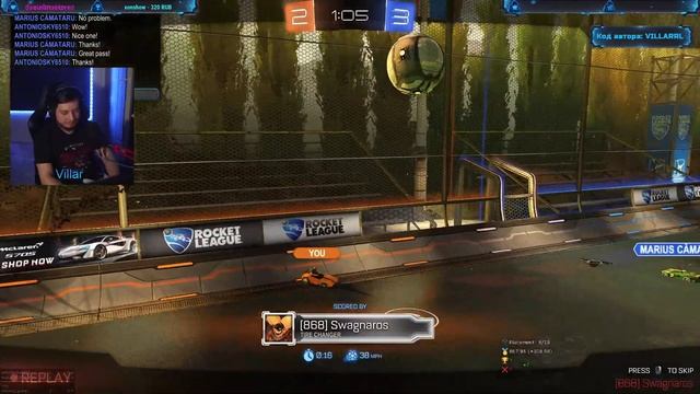 С БРОНЗЫ ДО ЧЕМПА ЗА 1 СТРИМ! Откалибровал свежий аккаунт в рокет лиге!