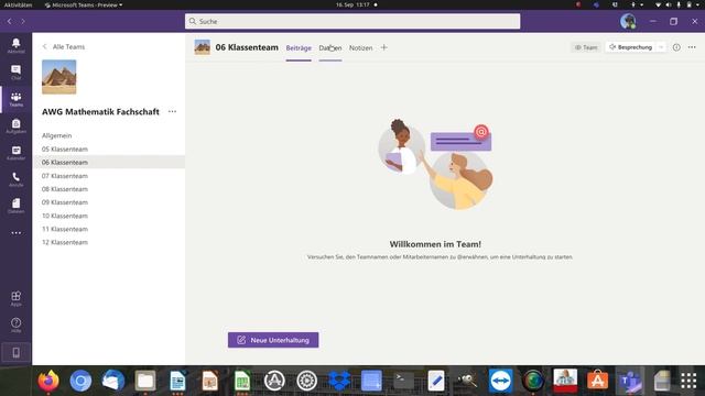 MS Teams: Gemeinsamer Stoffverteilungsplan für die Fachschaft смотреть онлайн