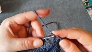 Уютные мужские следки двумя спицами без шва