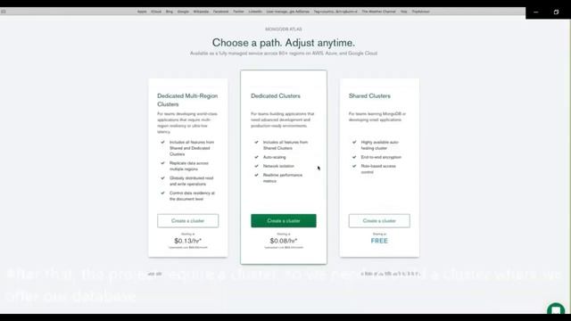 How To Configure MongoDB Atlas and Create A Starter Clusters смотреть онлайн
