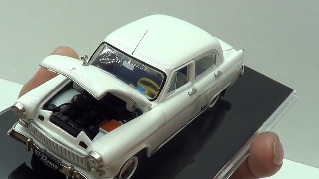 Обзор ВОЛГА ГАЗ М-21 (открывашка) Moscow Tram Collection 1:43