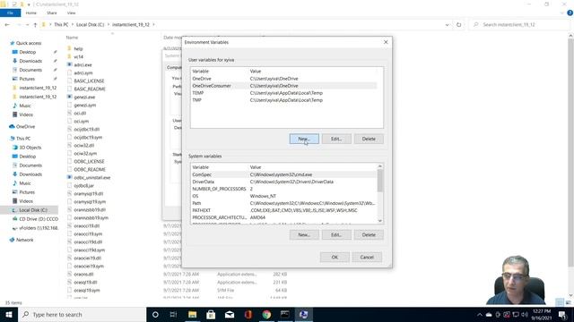 Oracle Instant Client and ODBC Driver for Windows 10 смотреть онлайн