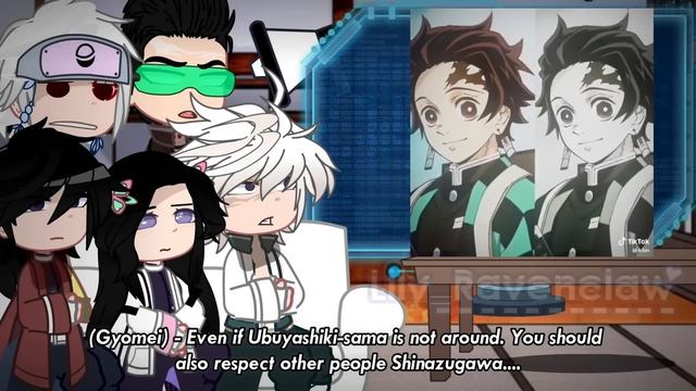 ll Past Hashiras reacts to Tanjiro and Nezuko ll 1/? ll смотреть онлайн