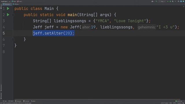 Getter und Setter in Java - Java Programmieren Lernen Deutsch - 20 смотреть онлайн