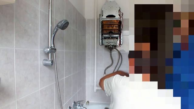 GÁZÜZEMŰ ÁTFOLYÓS VÍZMELEGÍTŐ BEÁLLÍTÁSA, ELLENÖRZÉSE (Gázbojler) смотреть онлайн