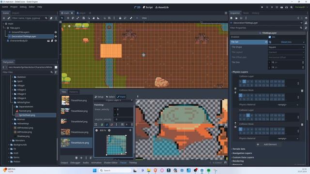 Godot 4 - Zelda Like 2D Top Down Game- Complete Game Tutoria l- Part 01 смотреть онлайн