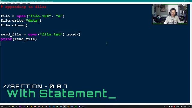 Working With Files in Python | Python Tutorial (9/12) смотреть онлайн