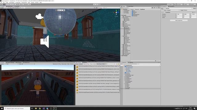 Unity ver. All - как переместить точку начальных координат вниз объекта? смотреть онлайн