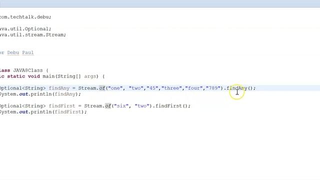 Difference between findFirst vs findAny function| JAVA8 Stream API Interview QA | Terminal function смотреть онлайн
