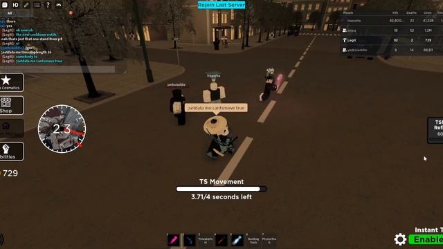 New JoJo Timestop Battlegrounds Sneak Peaks! (Stand Knives) смотреть онлайн