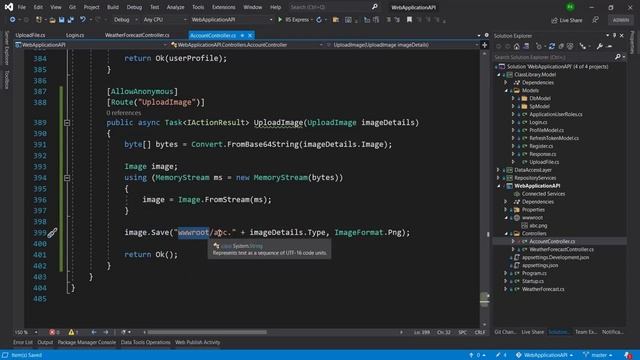 Chapter 14 - Upload Base64 String Image to Server at wwwroot folder using .Net Core 3.1 смотреть онлайн