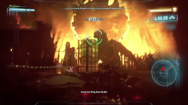 Batman Arkham Knight Scarecrow Nightmare Missions PS4 DLC Walkthrough Part 1 - Scarecrow Boss Fight смотреть онлайн