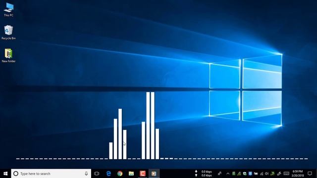 How to add music visualizer on desktop (Windows 10 | 8.1 | 8 | 7 | XP) смотреть онлайн