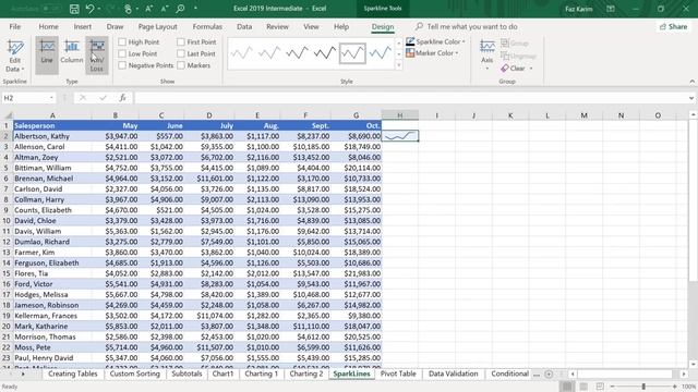 Excel 2019 Advanced Tutorial смотреть онлайн
