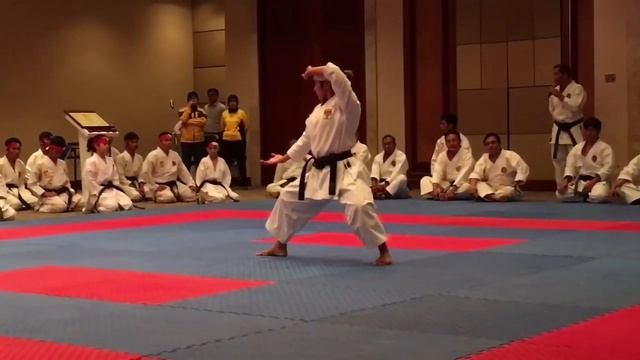 Kanku Sho Shotokan Kata By Sisilia Ora