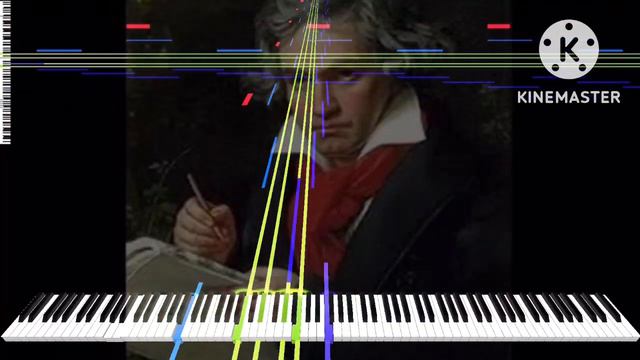 [Black Midi] Beethoven - Moonlight Sonata 3rd Movement, 93k notes, Me. смотреть онлайн