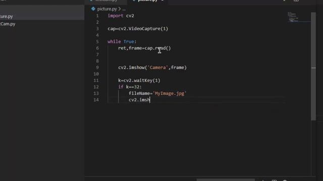 part 3 - Python Face Recognition (how to save an image using OpenCV) смотреть онлайн