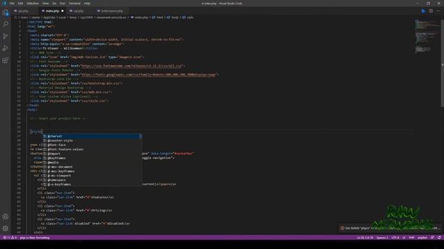 RAW Networks | PHP Tools & HTML | PHP programmieren смотреть онлайн