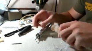 Рукоять ножа из рога оленя своими руками