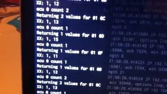 OBD2/ELM327 Simulator working with Dash Commander on the iP смотреть онлайн
