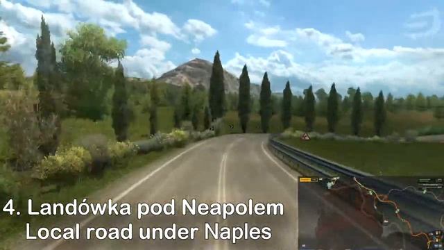 ETS 2: Italia - 10 najlepszych miejsc/Top 10 places #5 [PL/ENG] смотреть онлайн