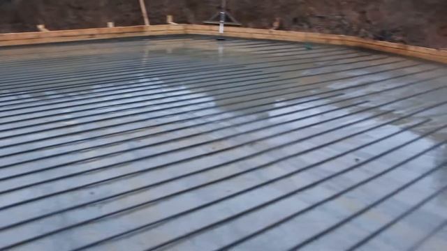 Строительство храма. Белые Столбы, 24.09.2013.