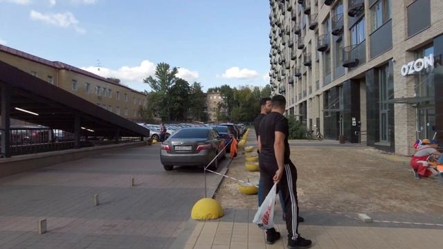 Moscow walk. Residential complex "Mikhailovsky park", "Balance" смотреть онлайн