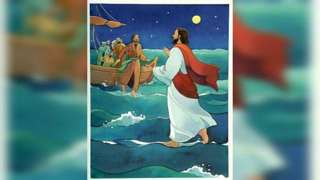 048. ИИСУС ХОДИТ П МОРЮ. МФ14 . Читает Lev Radaman смотреть онлайн