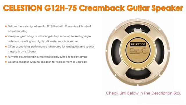 Top 5 Best Guitar Speaker - To Buy Online смотреть онлайн