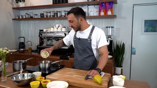 Рецепт каши с грушей и сыром от шеф-повара Сергея Шиянова гастробистро «My Bistro» смотреть онлайн