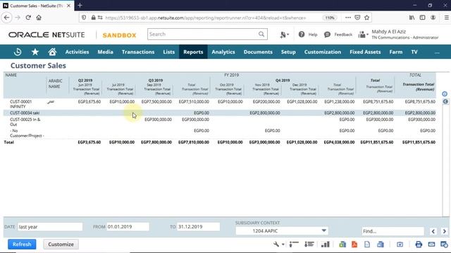 Oracle NetSuite How to customize user preference to show report grid. смотреть онлайн