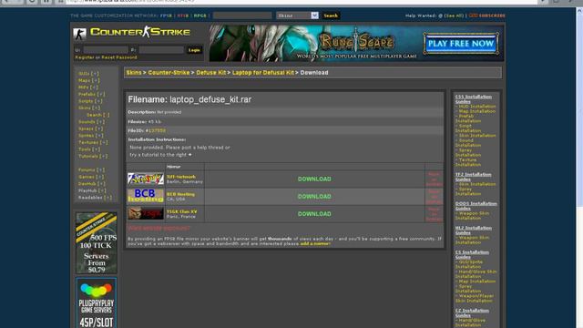 How to install mods/skins on Counter Strike 1.6 смотреть онлайн