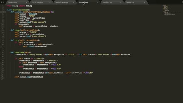 Programming stop losses in our Python cryptocurrency trading bot смотреть онлайн