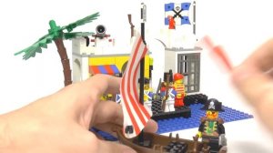 ЛЕГО ПИРАТЫ 6267 Обзор набора LEGO Кутузка в лагуне :) [музей GameBrick]