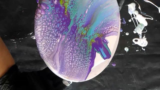 Акриловая заливка в технике Sheleeart. Bloomy Swipe смотреть онлайн