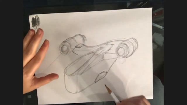 4.1 Drawing the Razor Crest - Drawing Star Wars Ships and Vehicles Series 4 смотреть онлайн