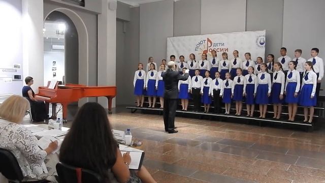 Сводный хор МАОУ Гимназии №3 г. Южно-Сахалинск "Край островной" смотреть онлайн