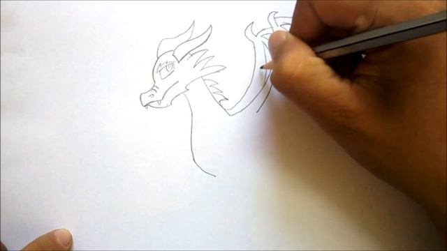 How to Draw a Dragon Step by step and easy смотреть онлайн