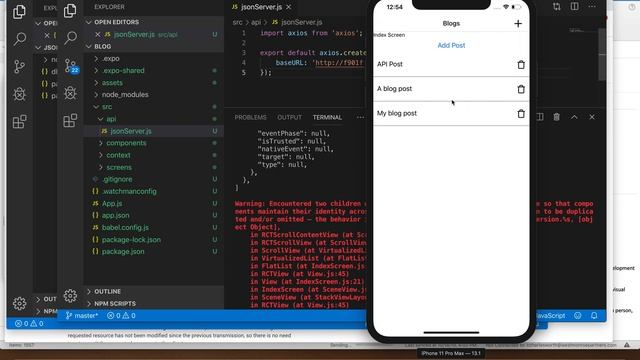 blog post react native смотреть онлайн